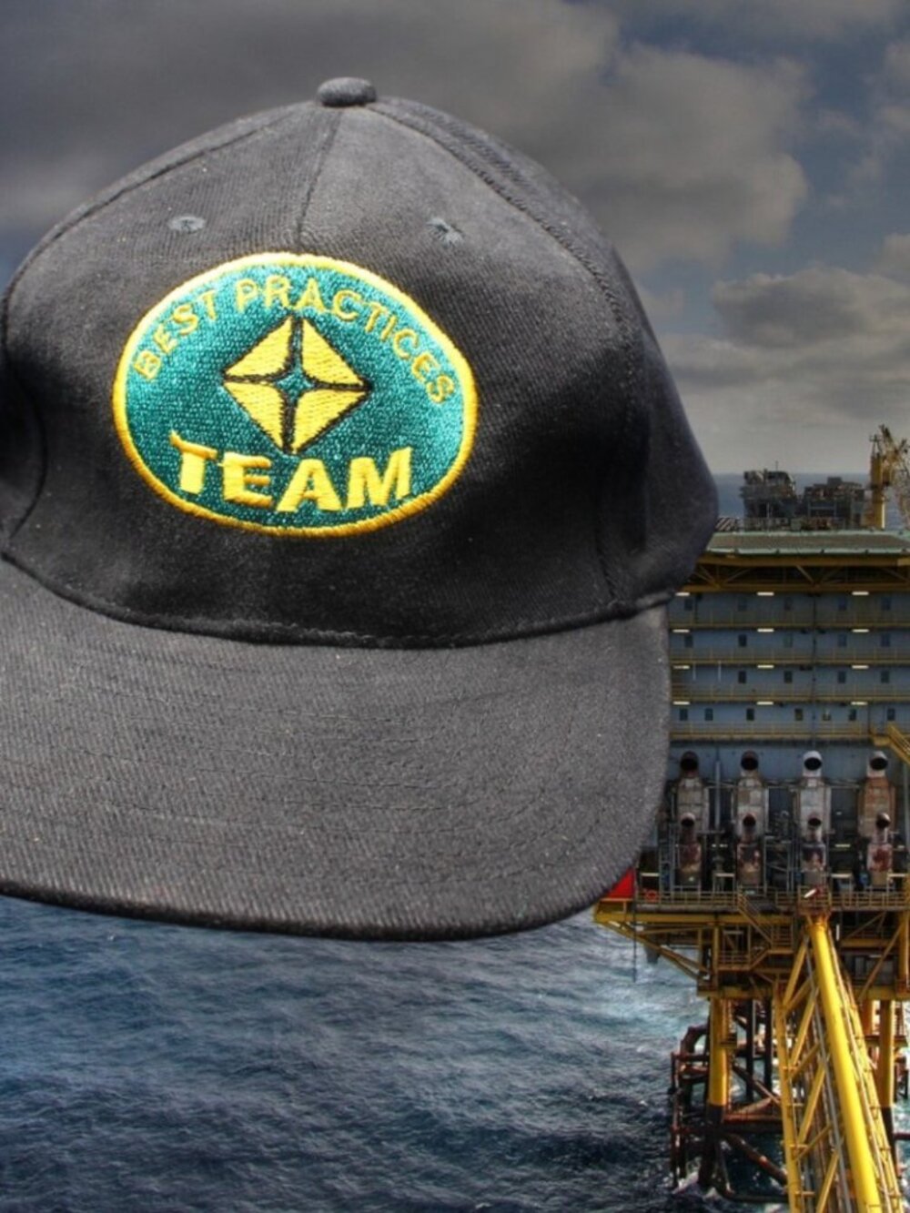 VTG Team Arco Hat Cap Gas Oil Alaska oil rig services North Slope Gas BP